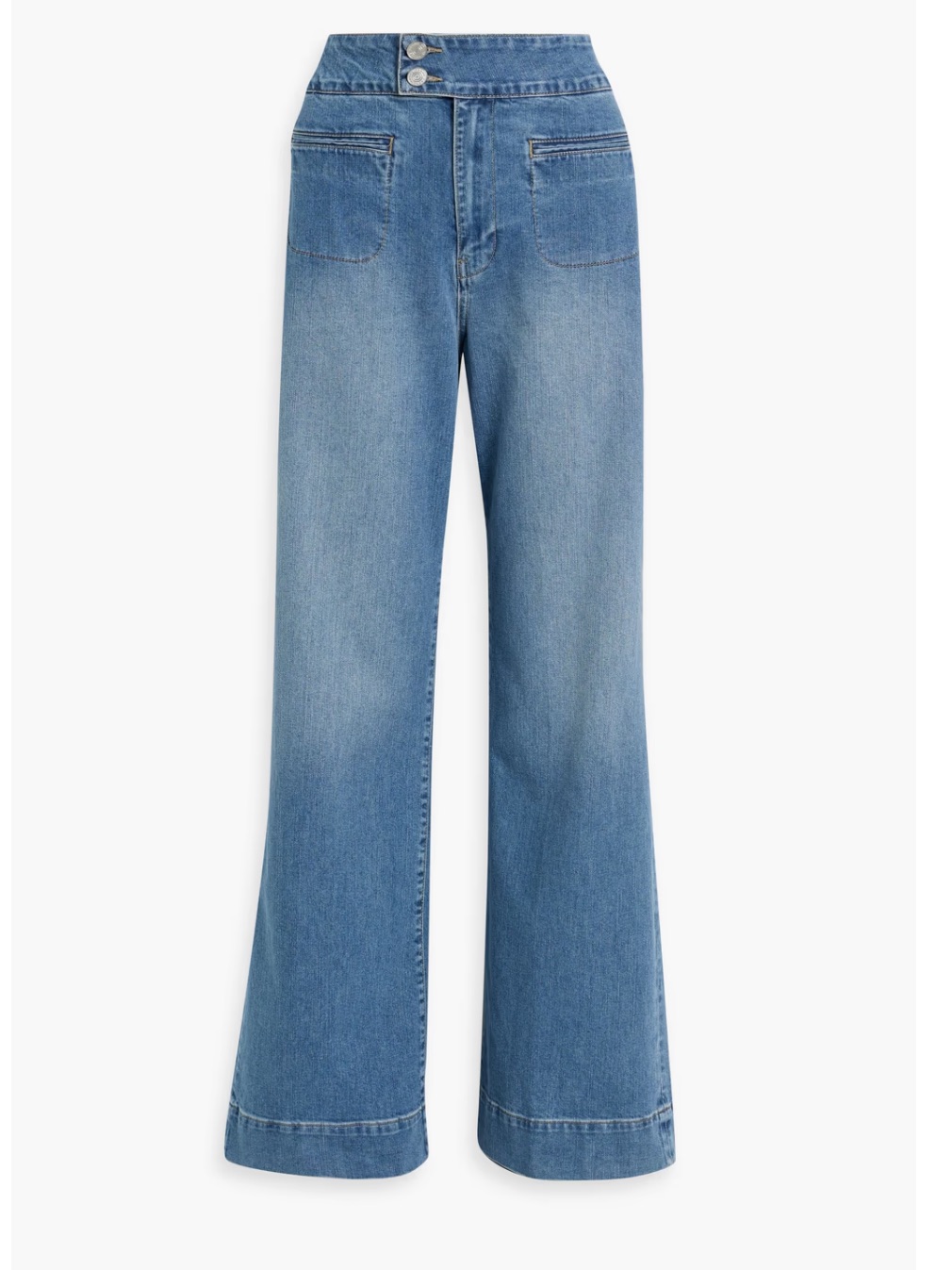 Frame // Le Hardy High Waist Wide Leg Jeans
